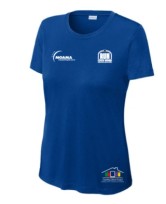 LADIES ROYAL S/S TEE SHIRT 